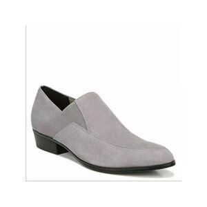NATURALIZER Womens Gray Side Gores Non-Slip Slip On Leather Booties 8 M